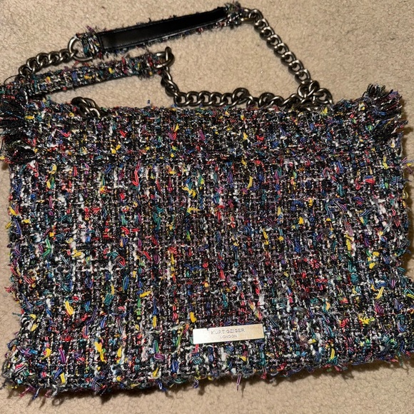 Kurt Geiger Large Tweed Kensington - Picture 5 of 9